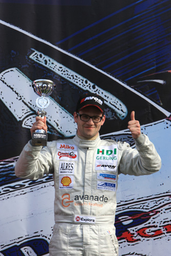 Podium voor Henry Zumbrink
